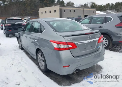 2013 Nissan Sentra Sr из США, поврежденный, VIN 3N1AB7AP9DL701070
